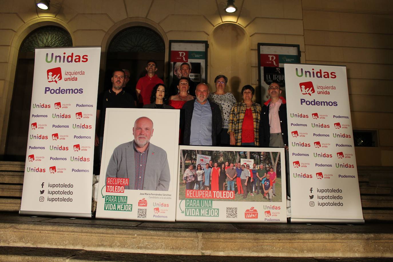Txema Fernández, candidato de Unidas-Podemos a la Alcaldía de Toledo