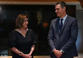 Sánchez agradece a Pelosi su defensa de las relaciones bilaterales con la Gran Cruz de Isabel la Católica