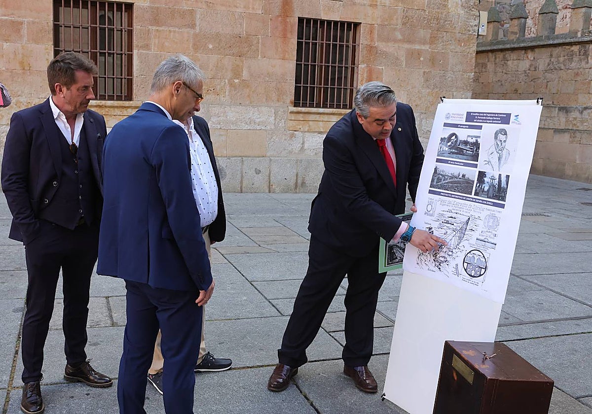 La Usal recibe un proyecto de 1930 del ingeniero Fernando Gallego para unir España con África mediante un túnel submarino