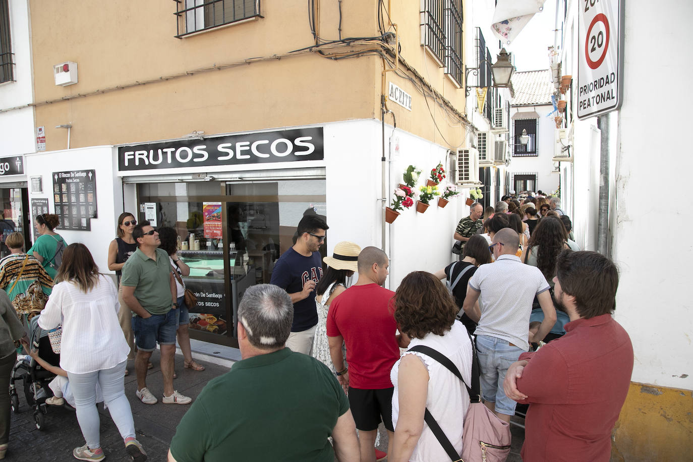 Los Patios llenan Córdoba este sábado de colas, en imágenes