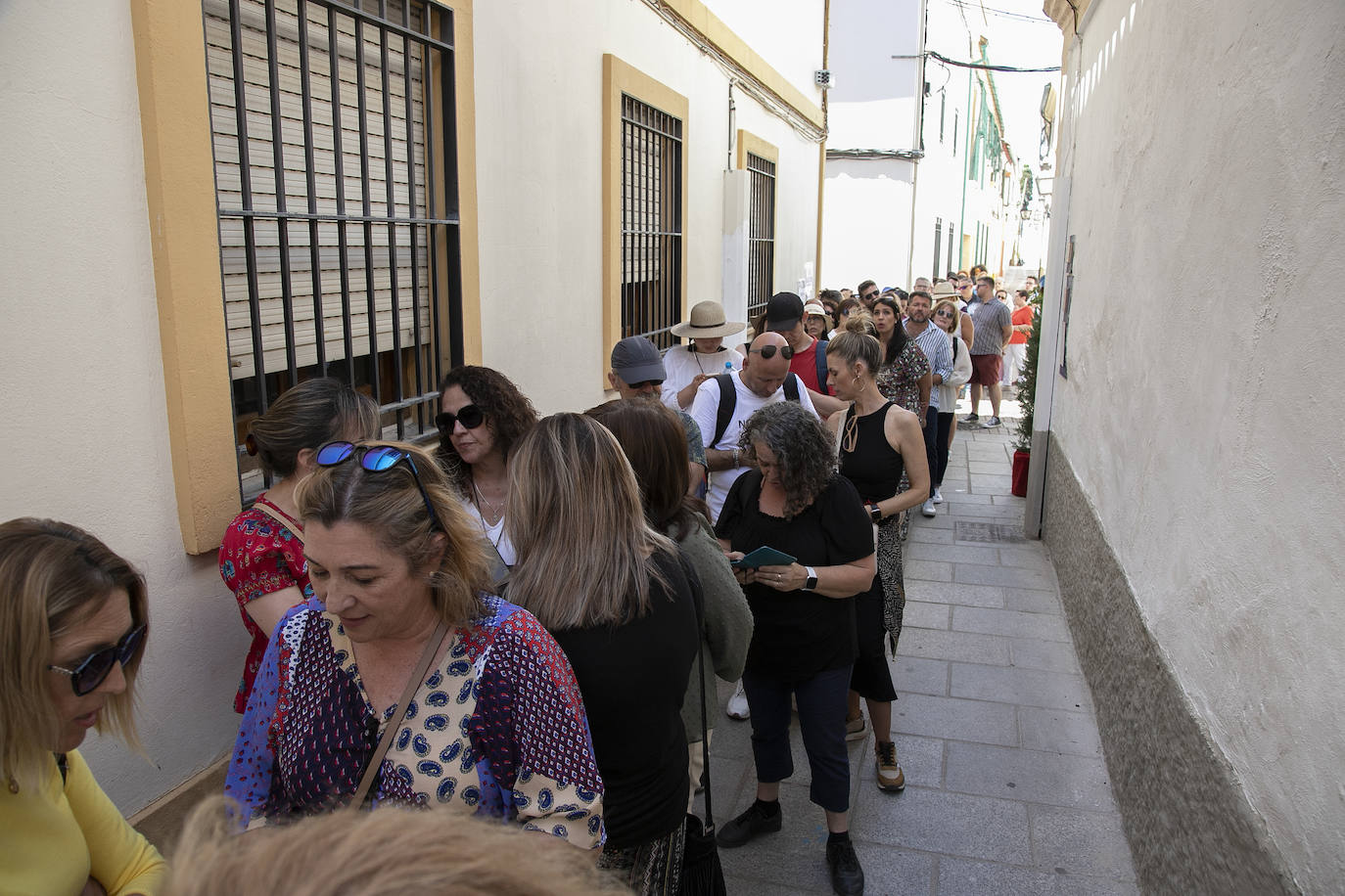 Los Patios llenan Córdoba este sábado de colas, en imágenes