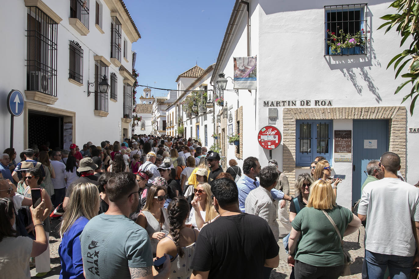 Los Patios llenan Córdoba este sábado de colas, en imágenes