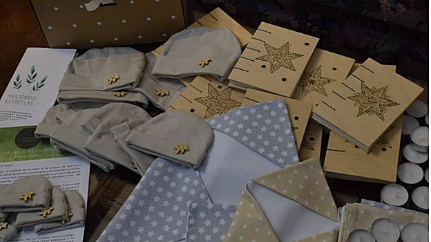 Algunos de los objetos que se incluyen en la Caja de recuerdos