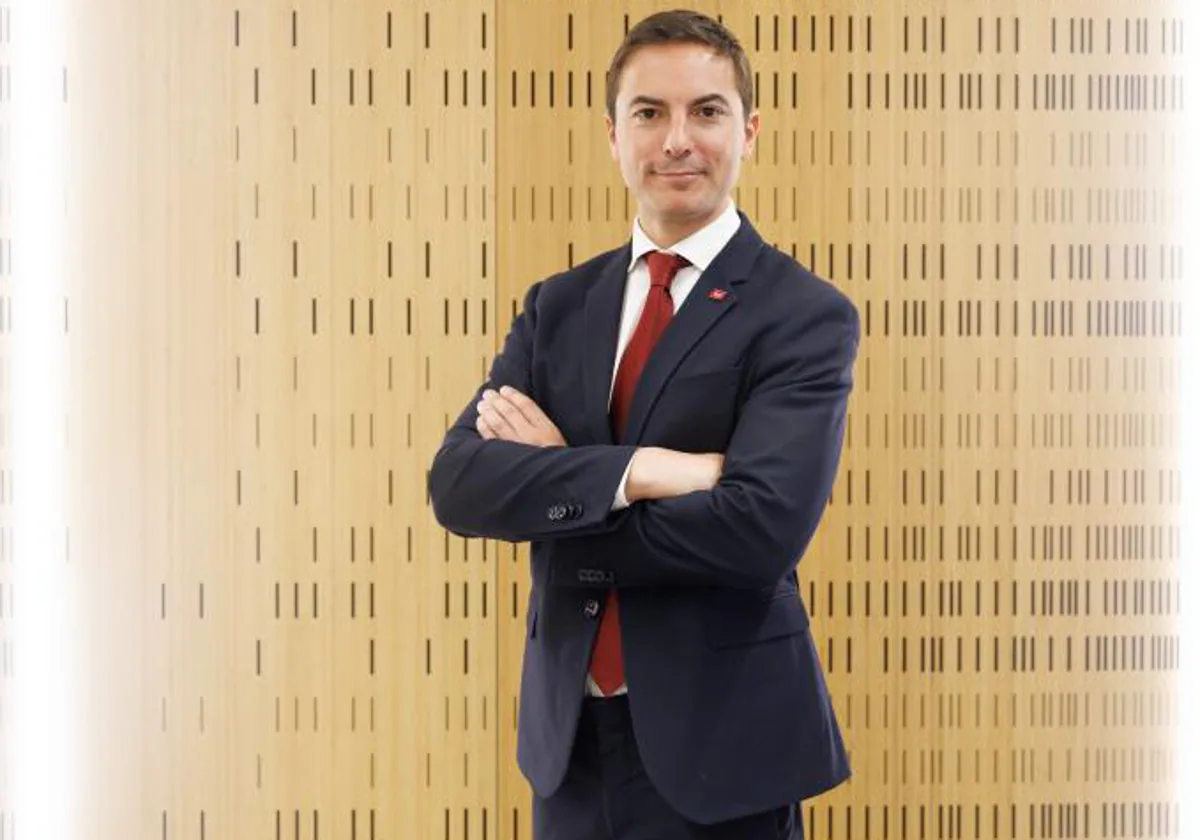 El candidato del PSOE a la presidencia de la Comunidad de Madrid, Juan Lobato