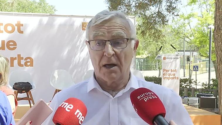 Ribó pone en valor la renaturalización del 'nou llit' del Turia, el proyecto que plantea Compromís