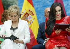 Alaska y Ana Rosa Quintana, Medallas de Honor de Madrid en su día grande: «Aquí nadie te pregunta de dónde eres»