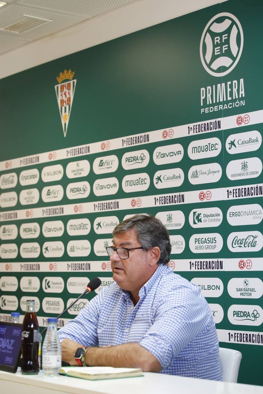 La despedida de Javier González Calvo como consejero delegado del Córdoba CF, en imágenes