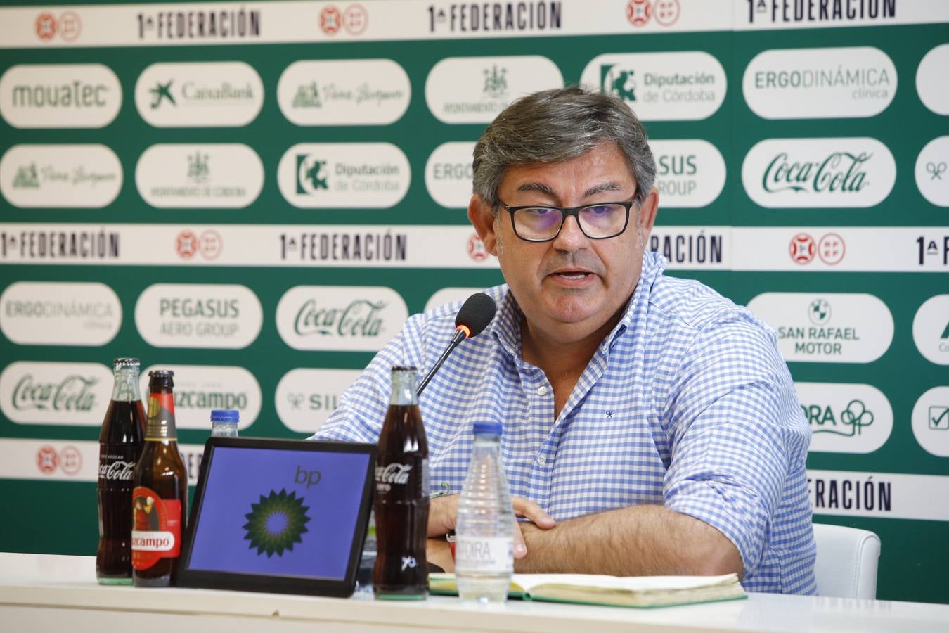La despedida de Javier González Calvo como consejero delegado del Córdoba CF, en imágenes