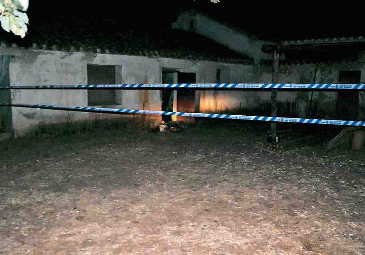 Corralón donde ocurrieron los hechos