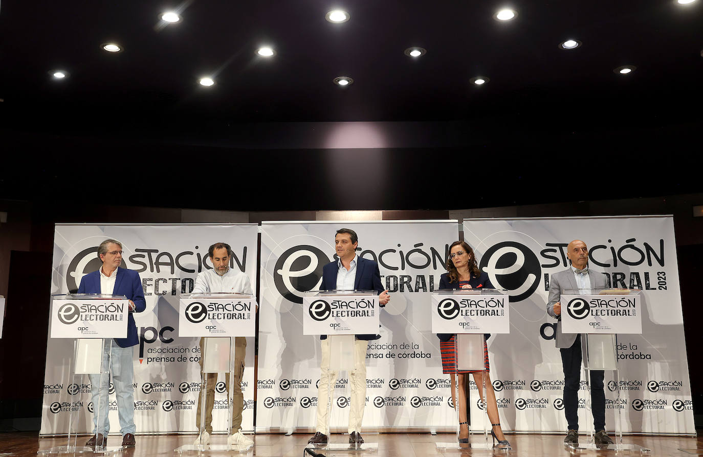 El primer debate electoral de los candidatos a la Alcaldía de Córdoba, en imágenes