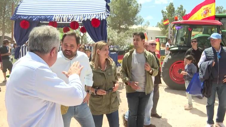 Núñez (PP) se va de romería por San Isidro