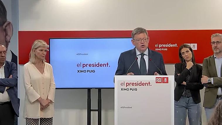 Puig sobre listas de Bildu: "Nosotros respetamos a las víctimas y lo hemos demostrado"