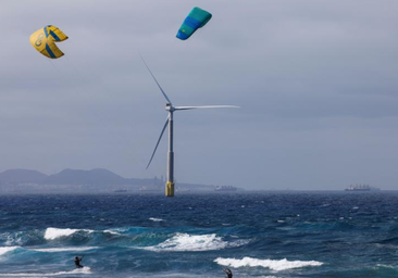 La eólica offshore se queda desierta en Canarias