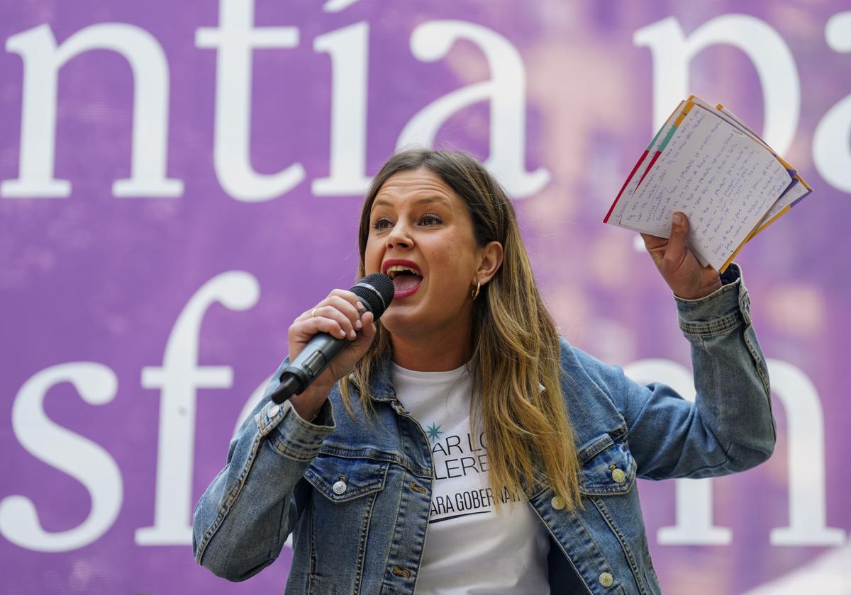 Alejandra Jacinto, candidata de Unidas Podemos a la Comunidad de Madrid