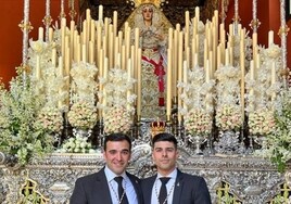 Alfonso Casero e Ismael Brenes, nuevos capataces del palio de la Merced de Córdoba
