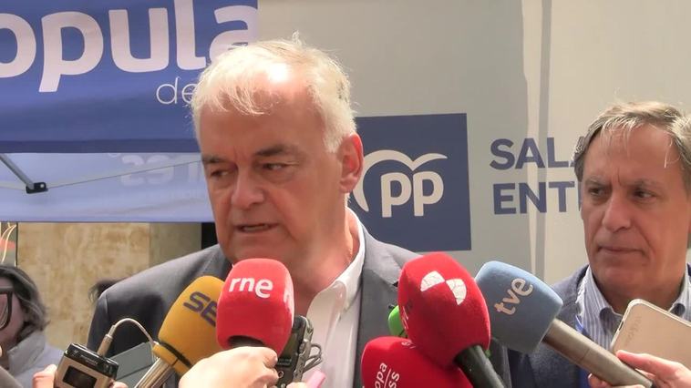 Pons (PP) lamenta que Sánchez “no haya tenido agallas de pedirle a Bildu que retire sus candidatos"