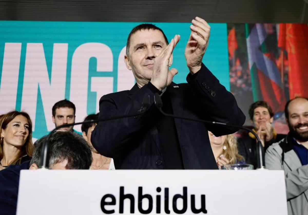 El coordinador general de EH Bildu, Arnaldo Otegi