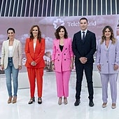 Ayuso obvia a sus rivales en un debate en Telemadrid largo, sin ritmo ni casi propuestas