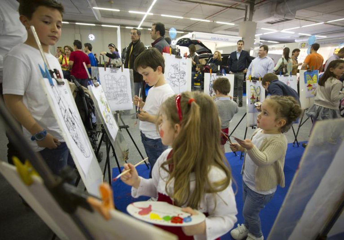 Feria dedicada a las famiilas numerosas en Madrid