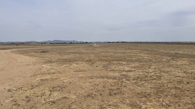 Terrenos en que se levantará el aeródromo
