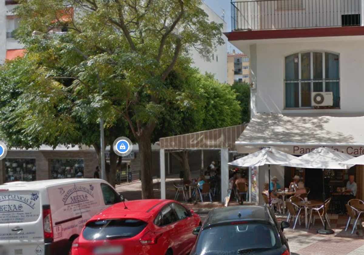 Terrazas en la calle García Lorca
