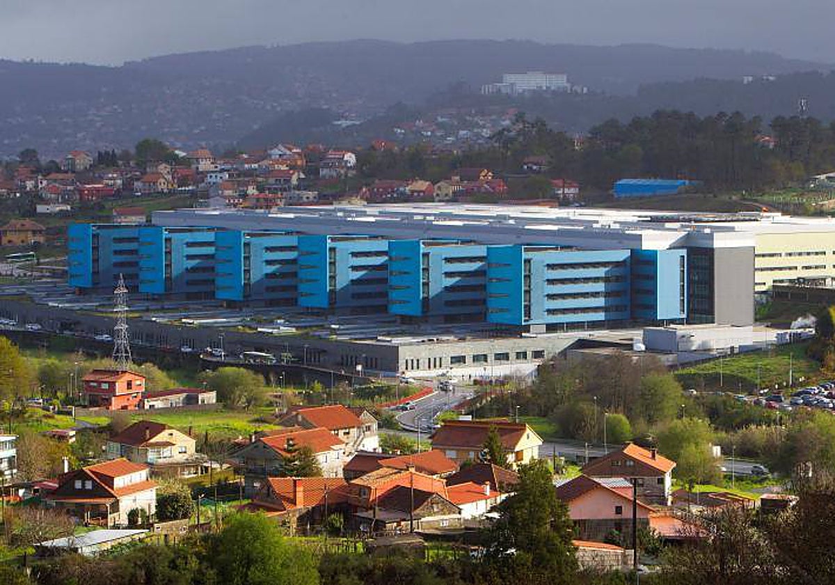 Complejo Hospitalario Universitario de Vigo, donde se encuentra el Hospital Álvaro Cunqueiro y fue identificado el infarto cerebral que había sufrido la bebé