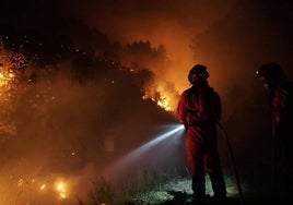 Fotogalería: el incendio  en Las Hurdes, en imágenes