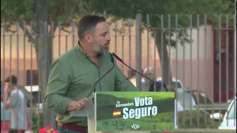 Abascal (Vox) critica las políticas forestales