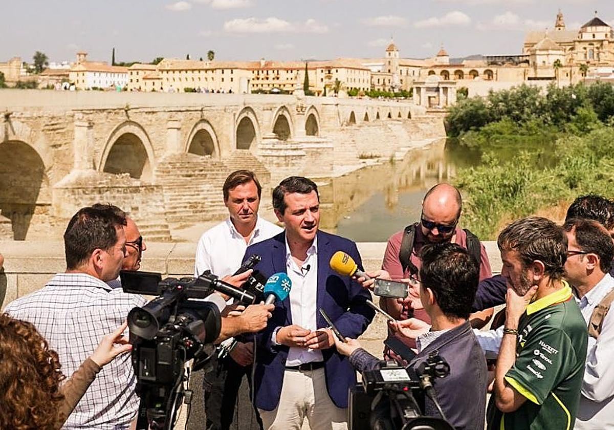 Bellido, este viernes en la Calahorra