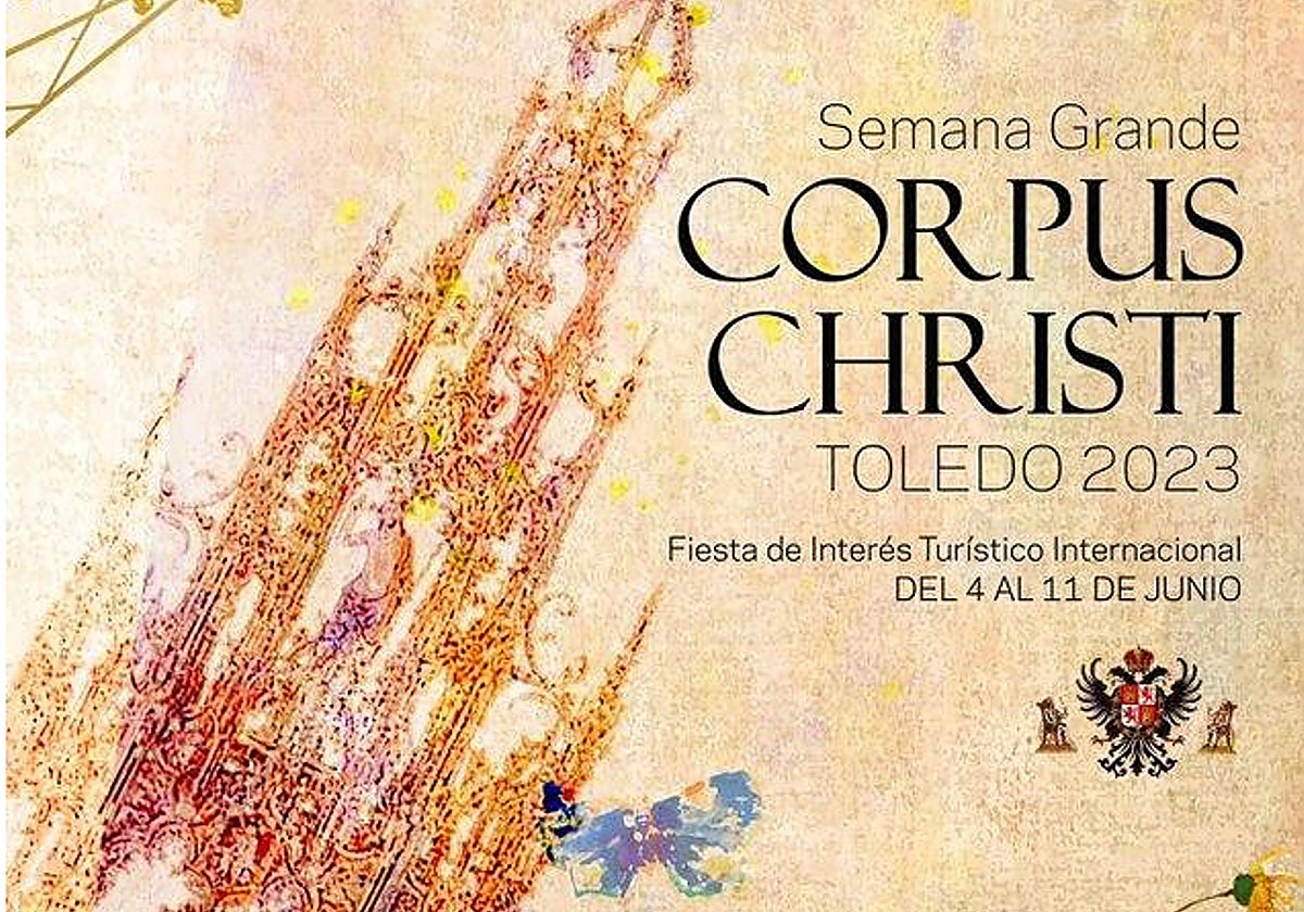 Así es el cartel del Corpus Christi de Toledo 2023