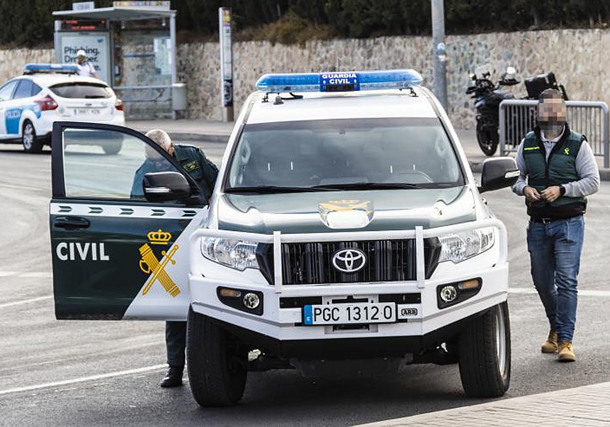 Efectivos de la Guardia Civil de Alicante, en una imagen de archivo
