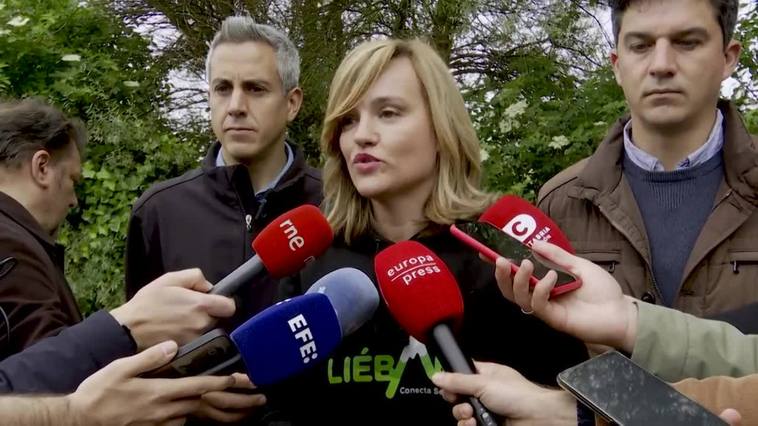 Pilar Alegría afirma que el PSOE es "la única alternativa seria" a un gobierno de PP y Vox