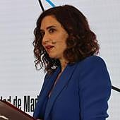 Isabel Díaz Ayuso: «Para Podemos, yo soy asesina y Otegi, hombre de paz. Ese es su listón moral»