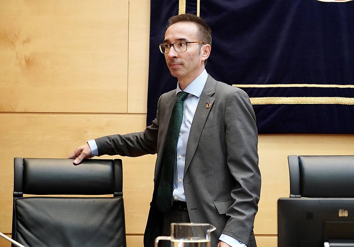 El director general de Trabajo y Prevención de Riesgos Laborales de la Junta de Castilla y León, Fernando de la Parte, en una imagen de archivo