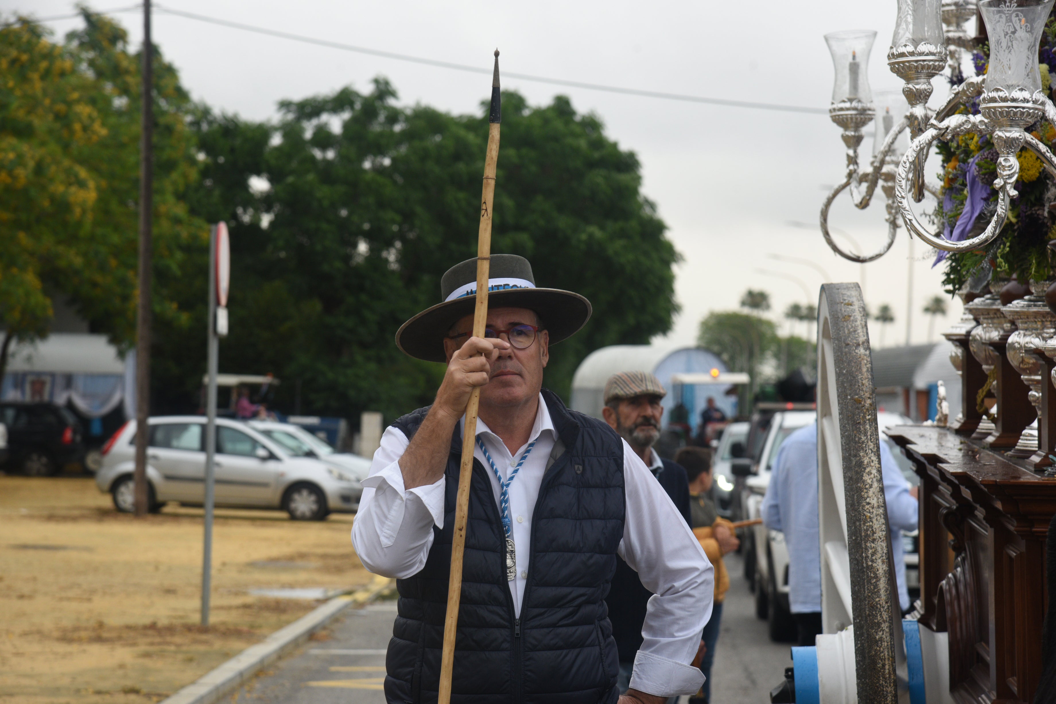 Salida del Rocío Castrense con Montequinto