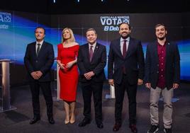 PP, Vox y Ciudadanos, un frente común contra Page en el debate de Castilla-La Mancha