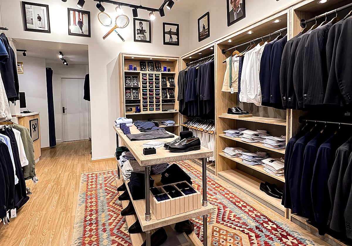 Interior de la segunda tienda que abre la marca cordobesa Silbon en París