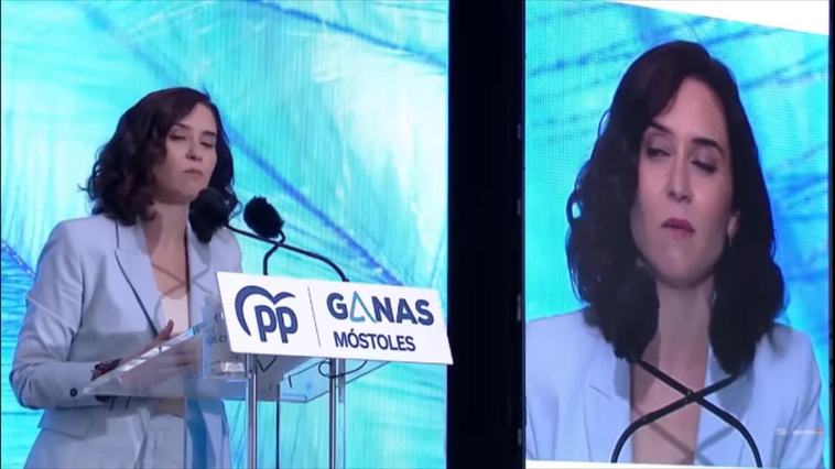 Ayuso rechaza campañas de acoso contra PP: "Yo no sé cómo se llaman ni qué aspecto tienen"