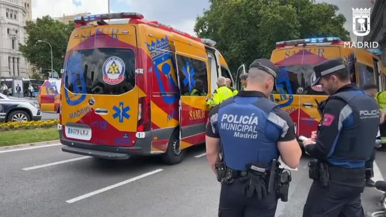 Herido un motorista cuando huía de la policía que le dio el alto