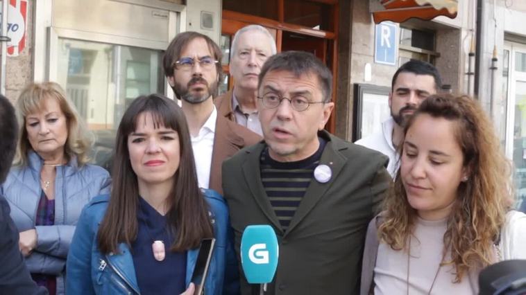 Monedero acusa a Feijóo de "veranear en el yate de un narco"