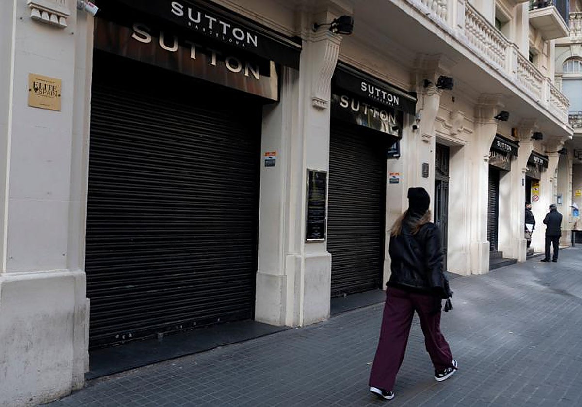 Exterior de la discoteca Sutton, donde se habría producido la agresión sexual