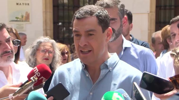 Moreno pide a Sánchez infraestructuras hidráulicas y de movilidad para Almería