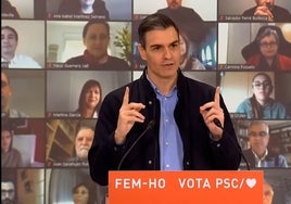 En vídeo: Pedro Sánchez animaba a solicitar el voto por correo en 2021
