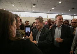 García-Page se muestra confiado:«Voy a ser presidente hasta de Núñez»
