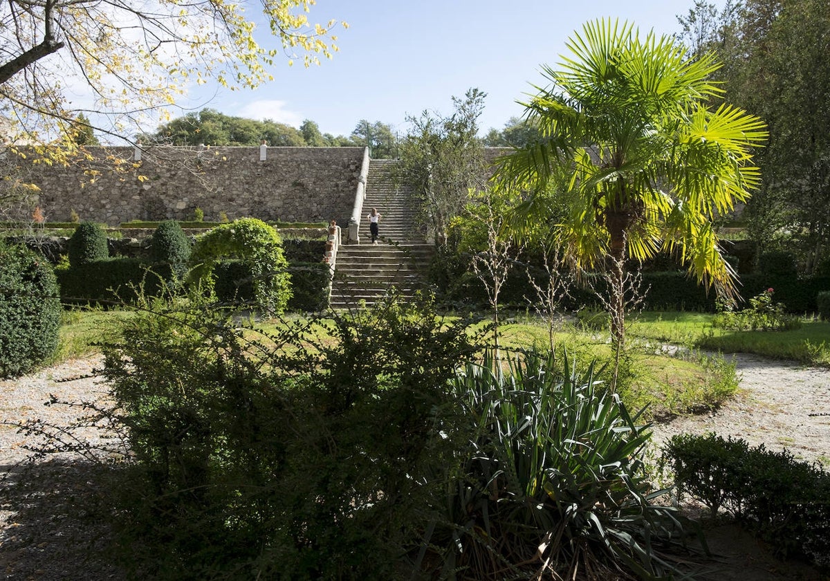 Jardín renacentista de 'El Bosque', en la localidad salmantina de Béjar