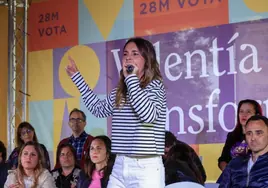 Boicotean a Montero en el mitin de fin de campaña de Podemos: «No habéis pedido perdón por sacar a mil violadores de la cárcel»