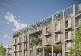 Zubi Cities comienza las obras del primer edificio residencial en madera que se construye en Valencia