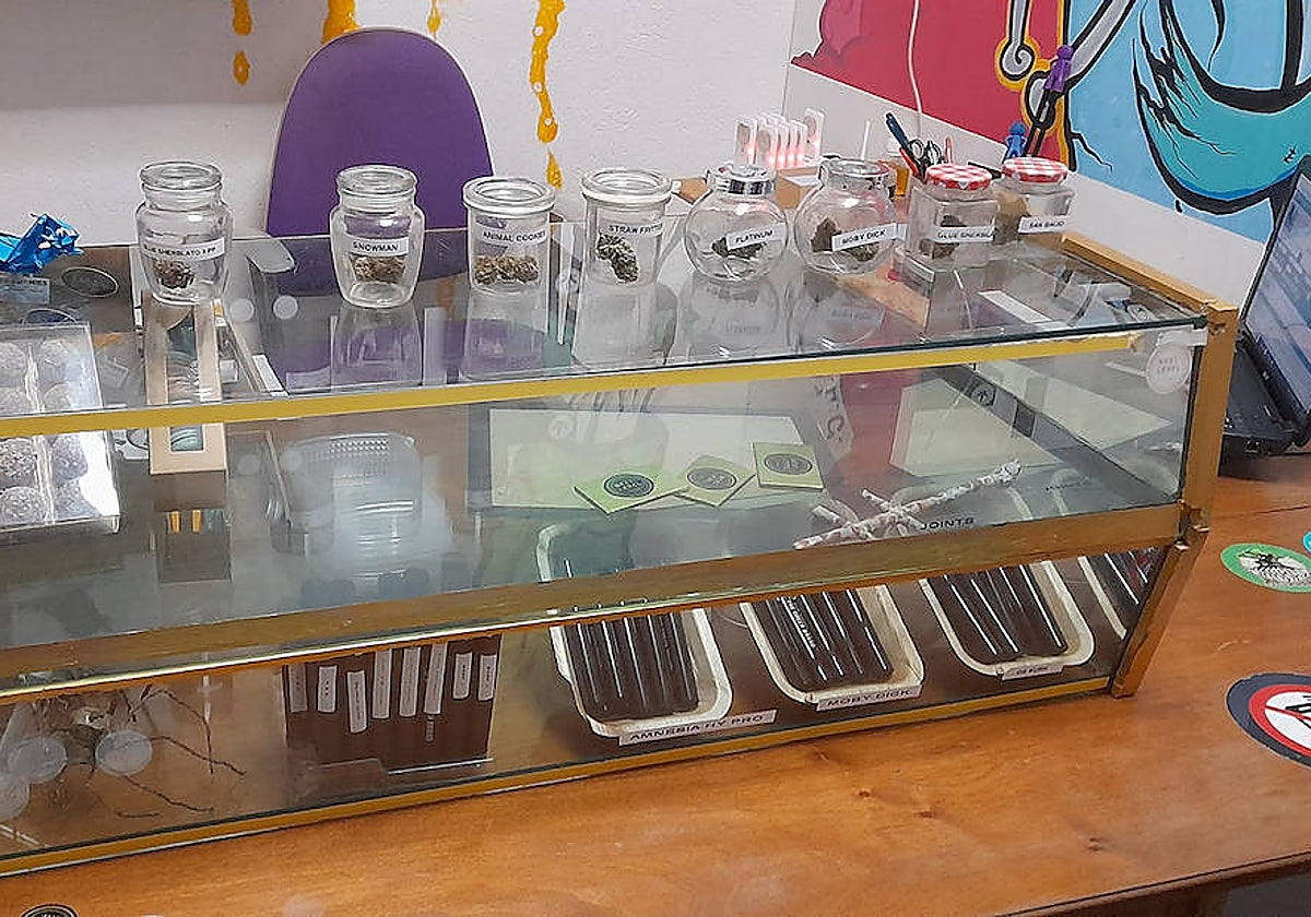 Imagen de uno de los locales registrados por la Policía en Valencia