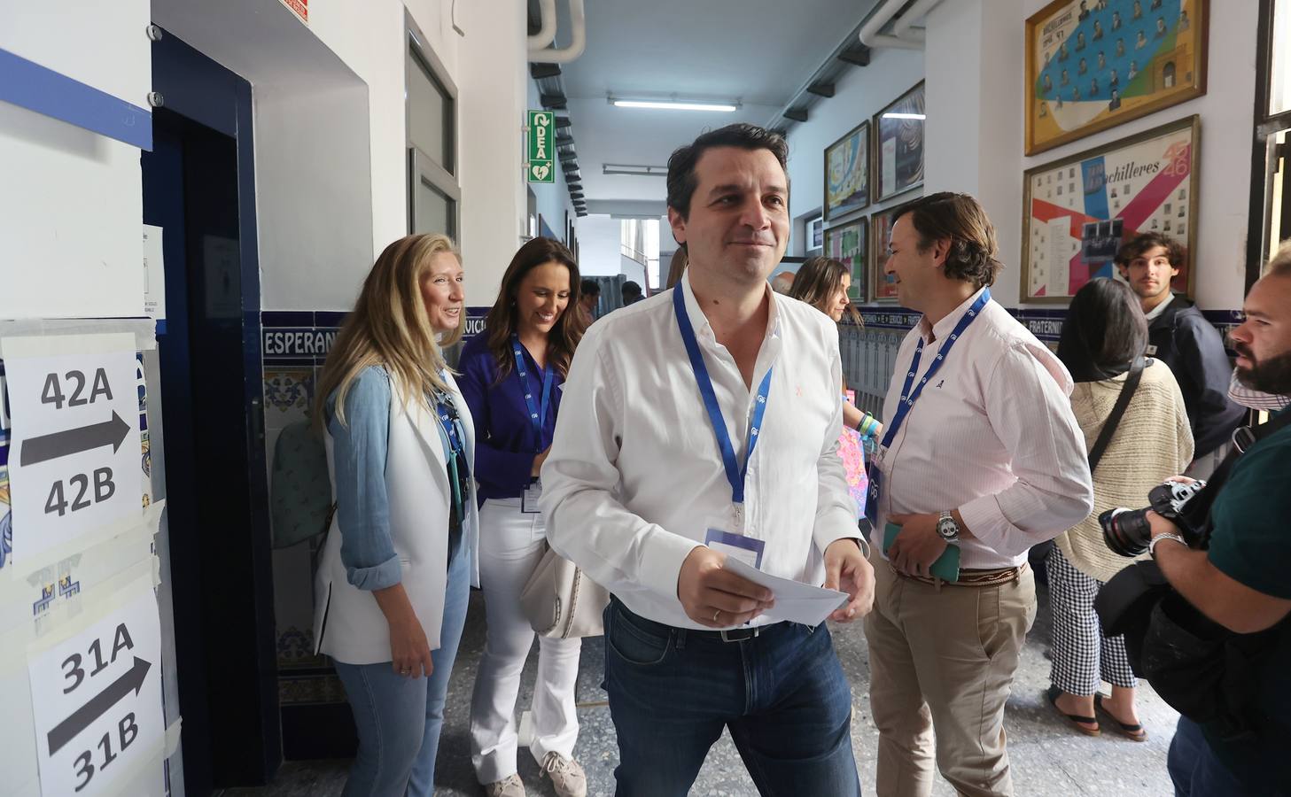 Las votaciones de los candidatos de Córdoba, en imágenes