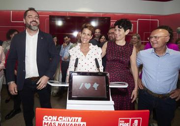 Chivite necesita a Bildu para reeditar el pacto de gobierno en Navarra